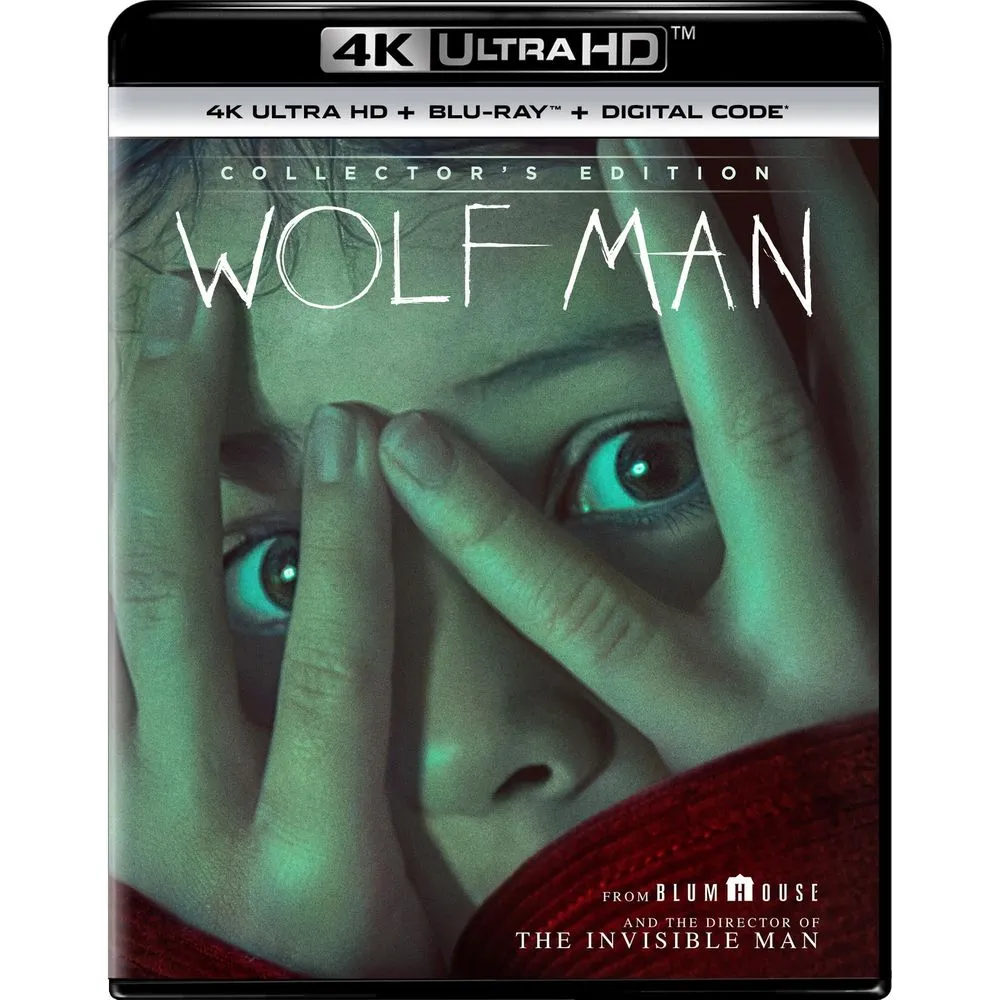 Universal Pictures Wolf Man 4K Ultra HD   Blu-ray   Digital Copy Horror Movie