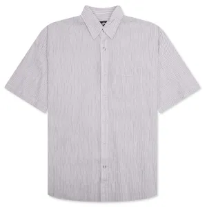 Wavy Striped Shirt - Natural