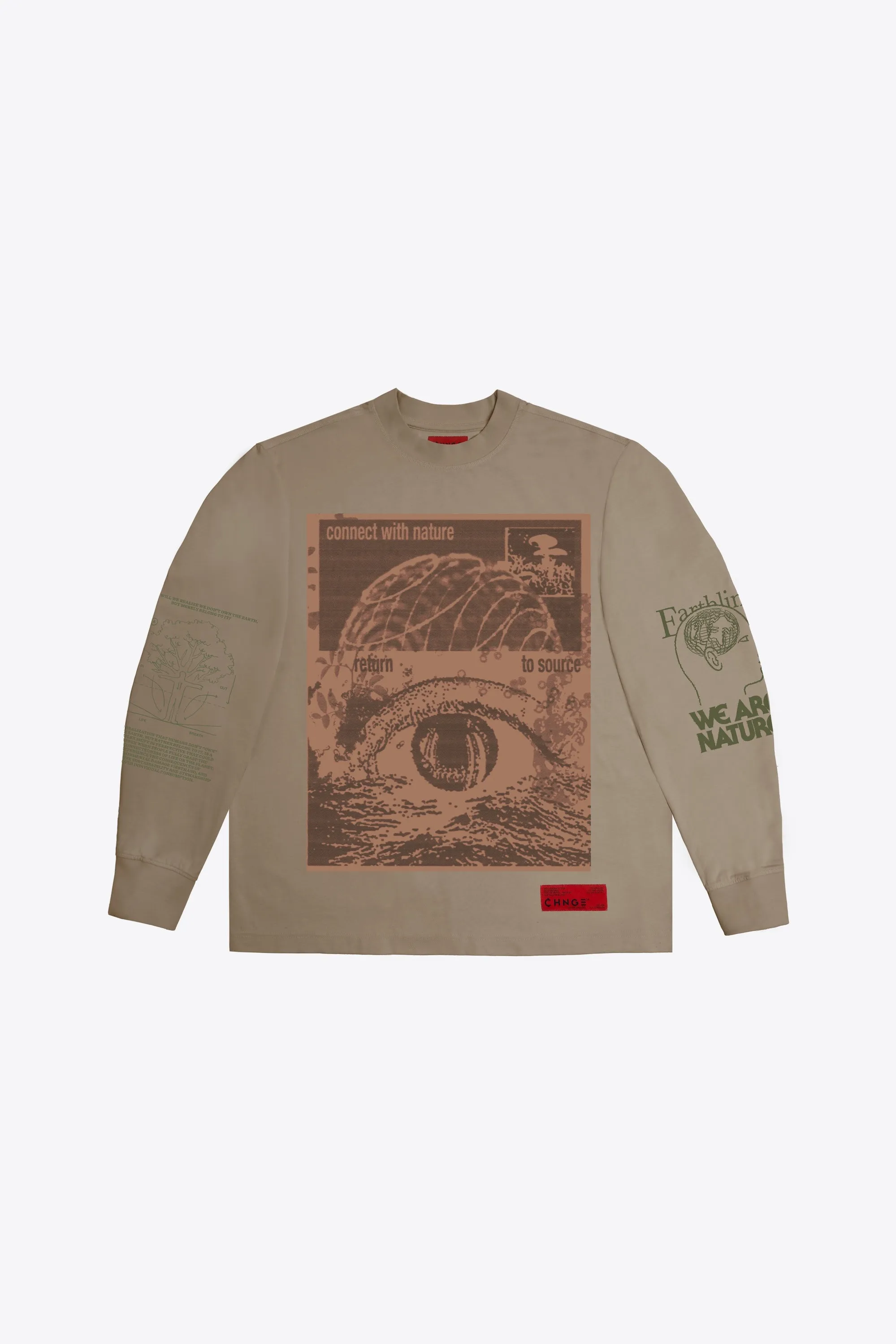 We Are Nature L/S Tee (Parchment)