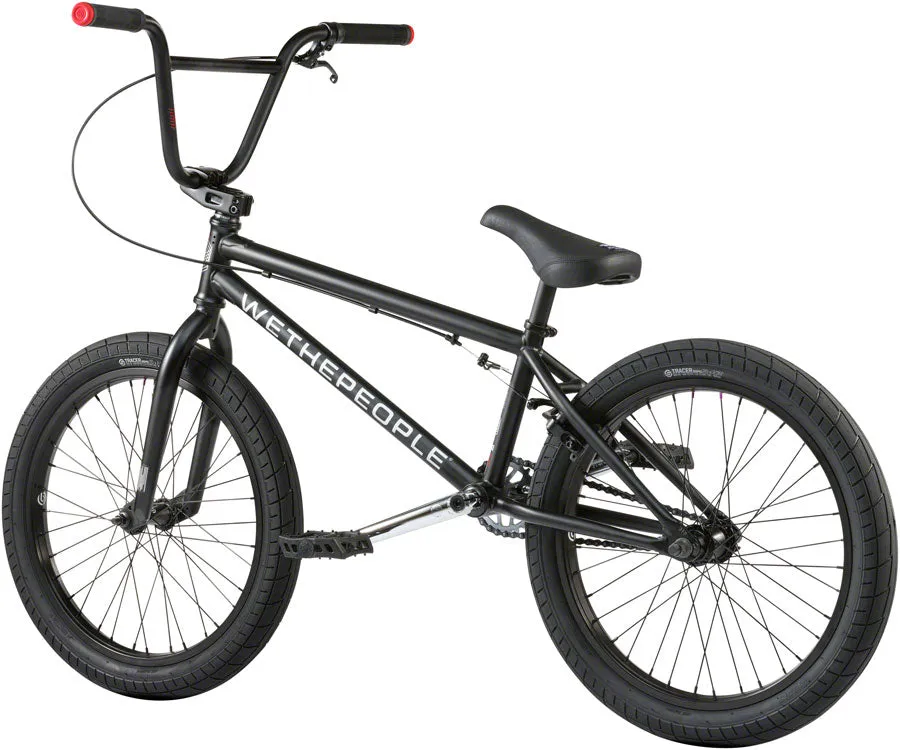 We The People CRS BMX Bike - 20.25" TT, Black
