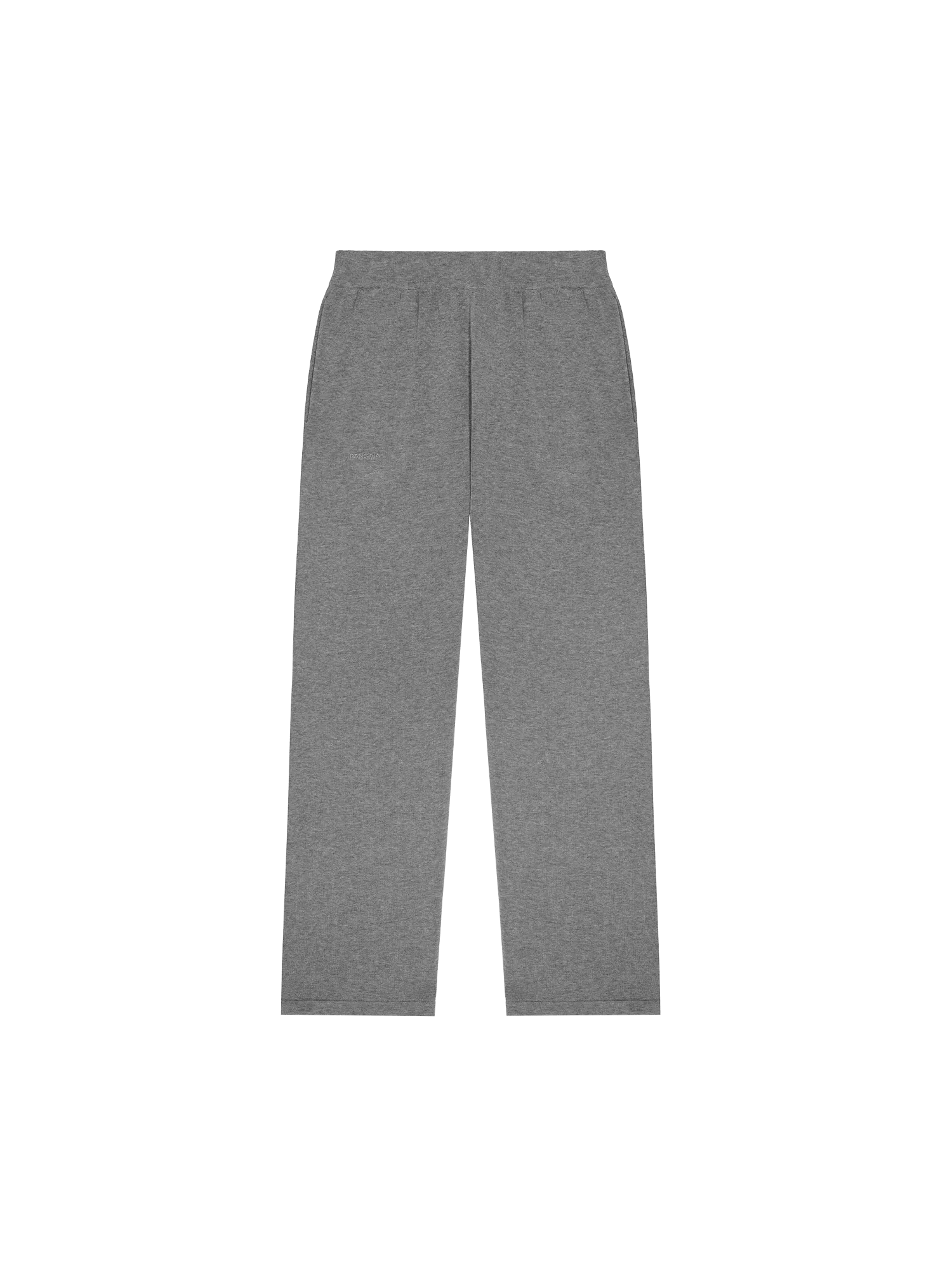 Womens DNA Knitted Straight Leg Track Pants—grey marl