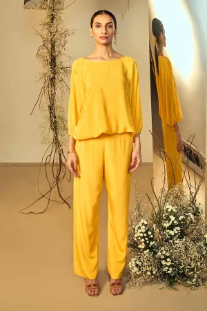 Yellow Marigold Bliss Co-Ord Set
