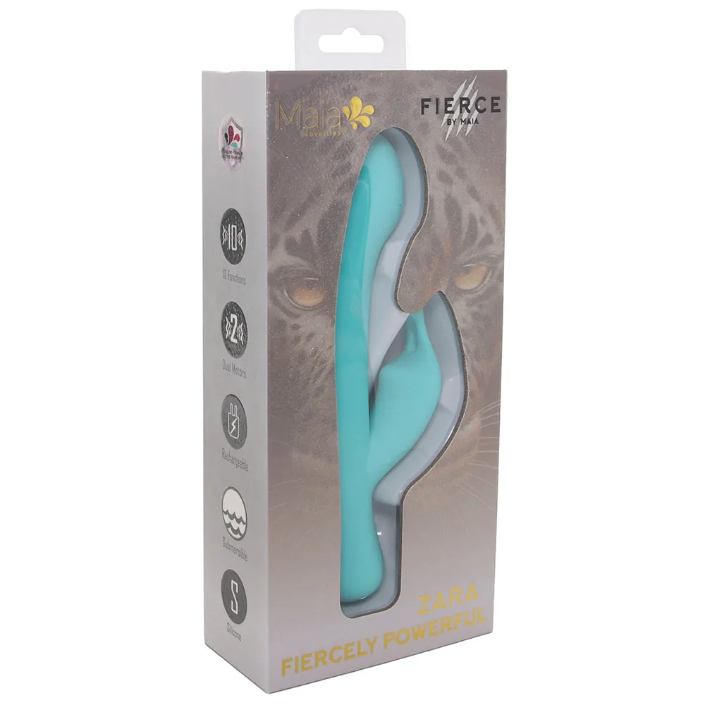 Zara Fiercely Powerful Rabbit Vibe in Teal
